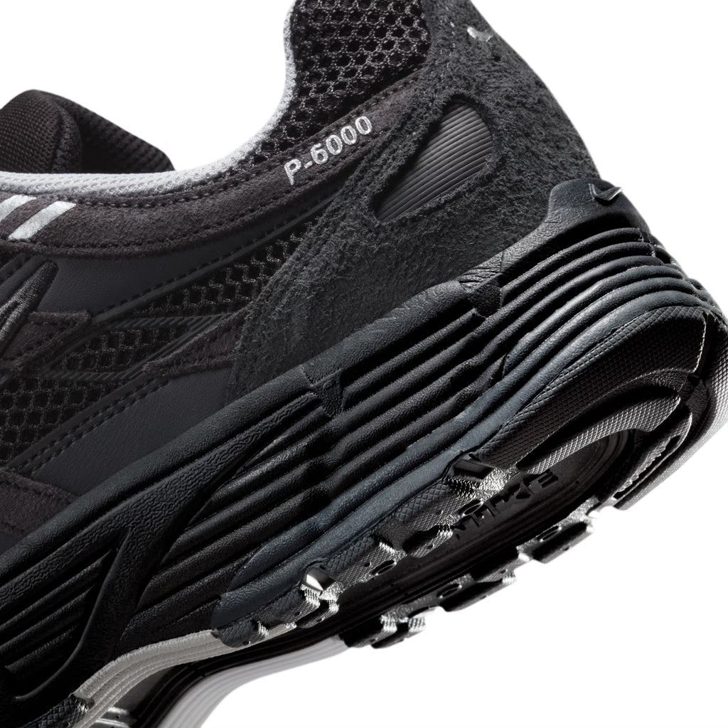 Nike P-6000 Suede Anthracite Metallic Silver HF0015-002 Nike