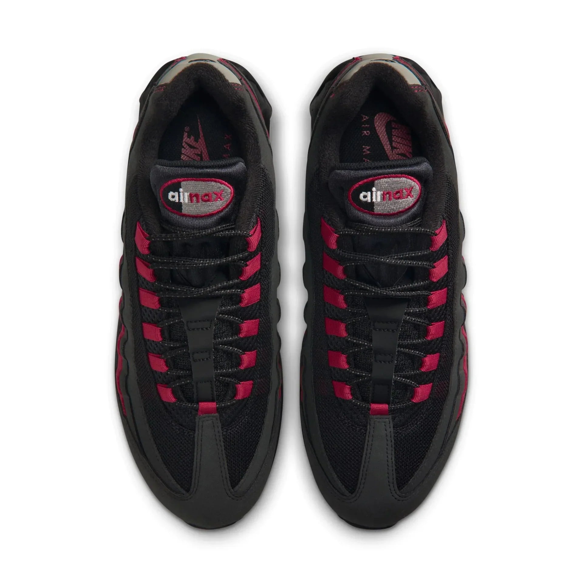 Nike Air Max 95 OG Big Bubble Black Crimson Grey HM4740-008 Nike