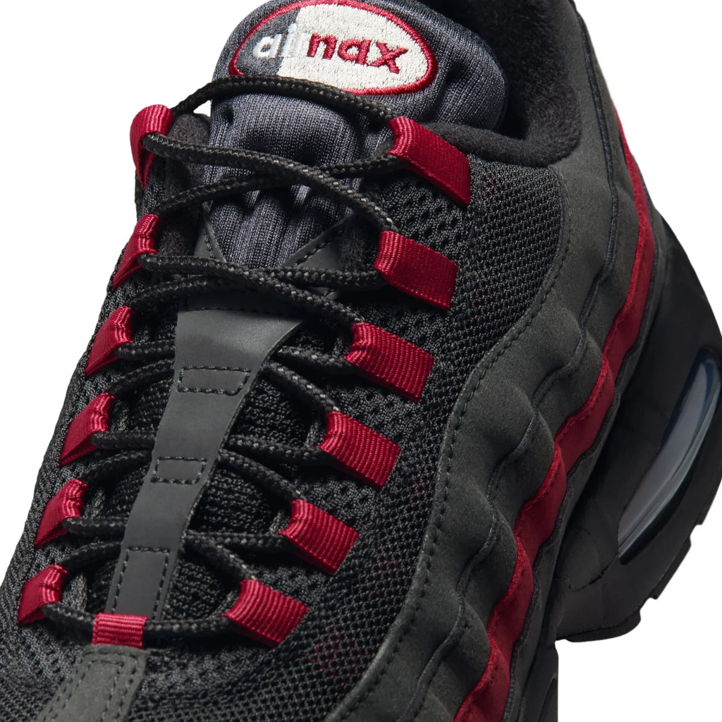 Nike Air Max 95 OG Big Bubble Black Crimson Grey HM4740-008 Nike