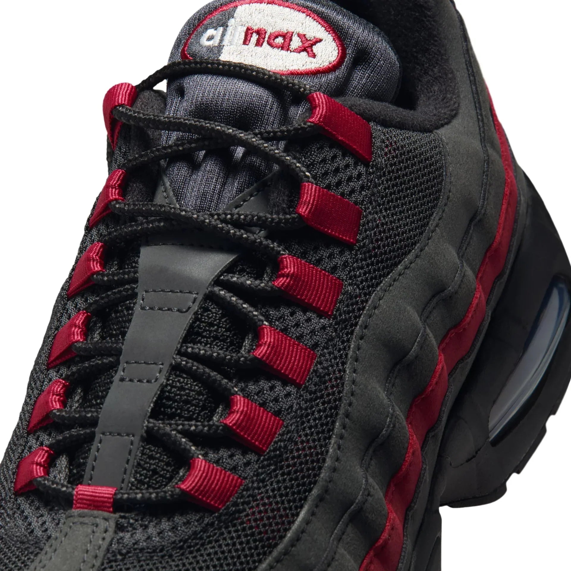 Nike Air Max 95 OG Big Bubble Black Crimson Grey HM4740-008 Nike