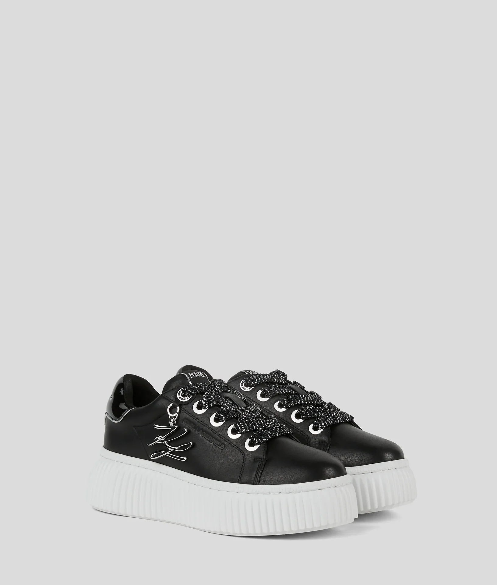 Сникърси KARL LAGERFELD Krepper Lo KL42376T KARL LAGERFELD