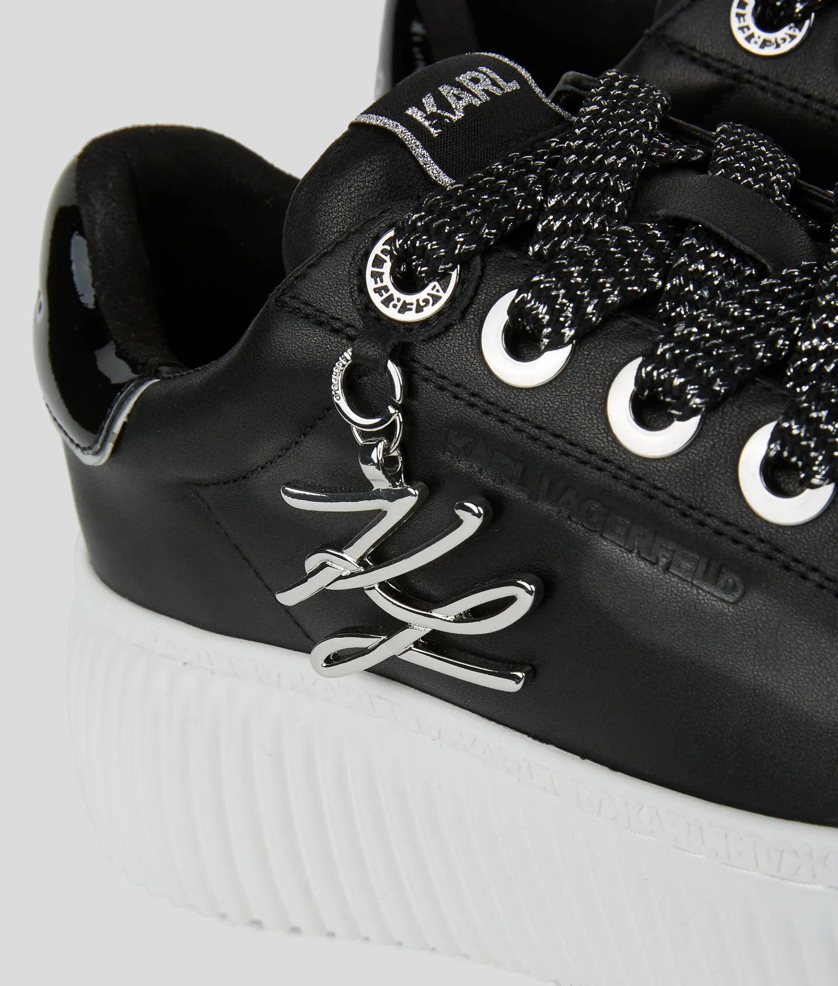 Сникърси KARL LAGERFELD Krepper Lo KL42376T KARL LAGERFELD