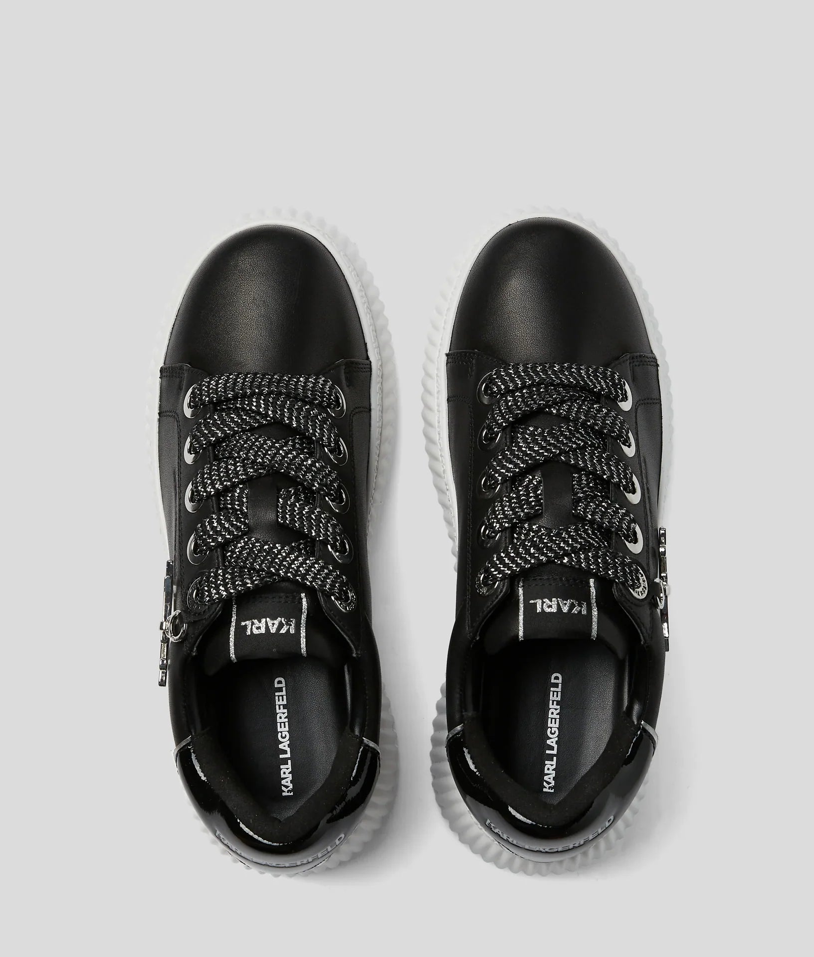 Сникърси KARL LAGERFELD Krepper Lo KL42376T KARL LAGERFELD