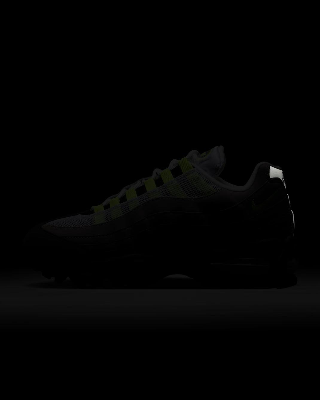 NIKE AIR MAX 95 OG Black And Neon Yellow-Lt Graphite IO9926-001 Nike