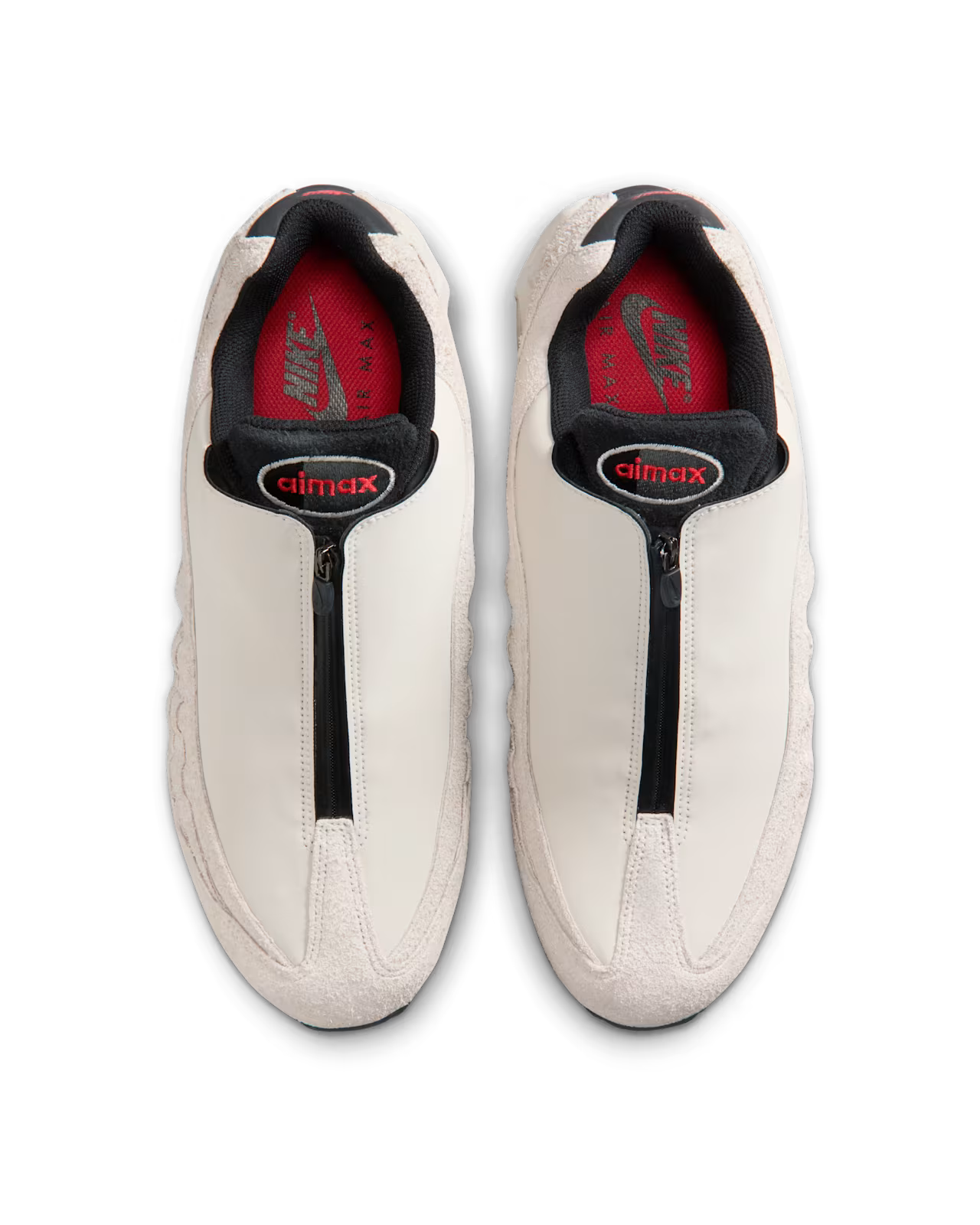 Nike Air Max 95 Big Bubble Zip Phantom and Light Crimson IM0695-002 Nike