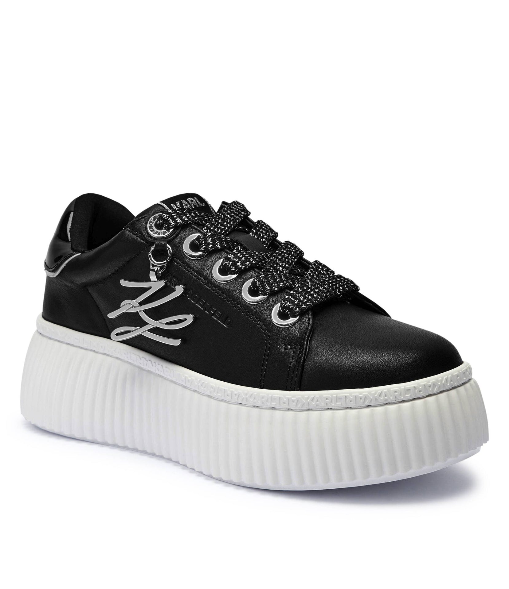 Сникърси KARL LAGERFELD Krepper Lo KL42376T KARL LAGERFELD