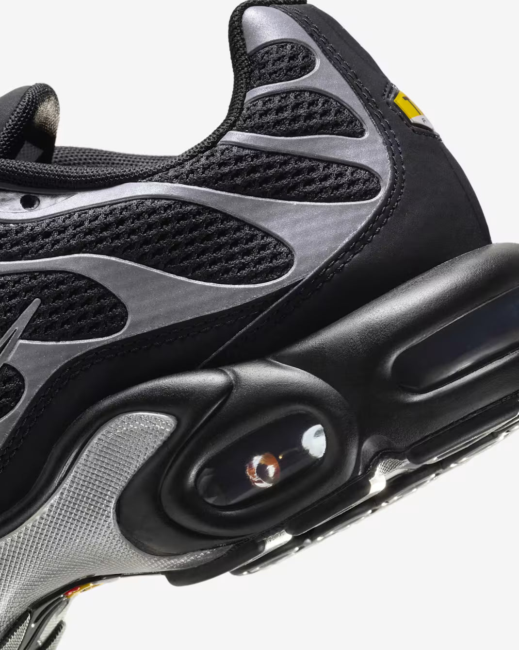 Nike Air Max Plus Premium "Black Reflective Silver"